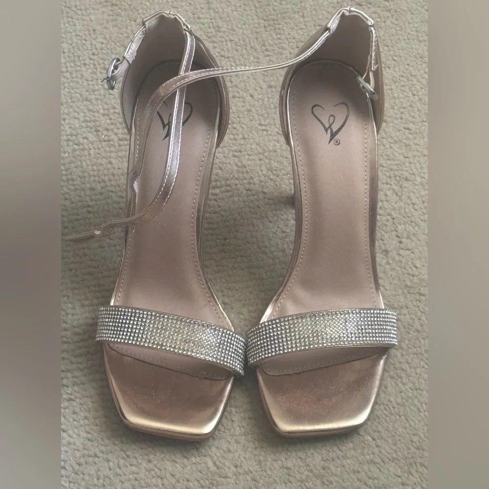 Windsor Rhinestone Heels - Picture 1 of 5
